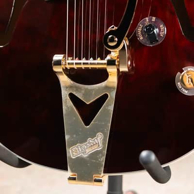 Gretsch Limited Edition Abbey Road Studiomatic Hollow Body with Bigsby Electric Guitar - Classic Walnut Stain with Hardshell Case image 11
