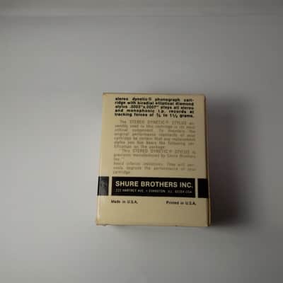 1980's Shure M95ED Turntable Cartridge Brand New in Box NOS With Original Shure .0002 x .0007 Biradial Hyper-Elliptical Diamond Stylus. The M-95ED Holy Grail Sound Beautiful With 0 Miles! #038 image 8
