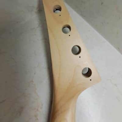 Mighty Mite 6-String Guitar Neck for Fender Telecaster- Unfinished Maple-New Unused NOS image 10