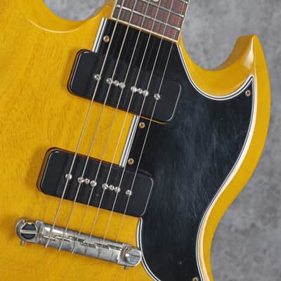 Gibson Custom Shop '63 SG Special Reissue Lightning Bar TV Yellow VOS 2021 image 12