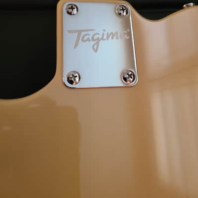 Tagima TW-55 T-Style Guitar with Maple Fretboard - Butterscotch w/GigBag image 5