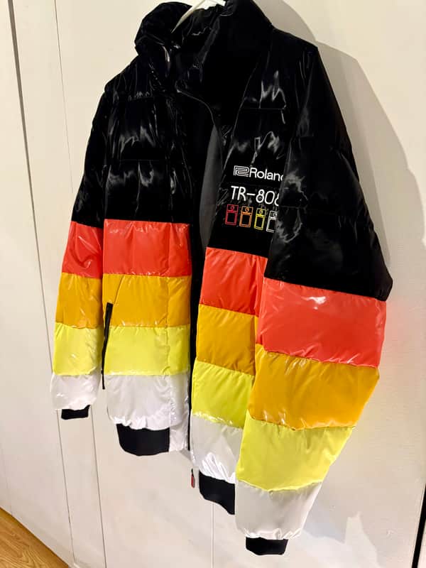 Roland Lifestyle 808 Day Puffer Jacket Large - RARE image 1