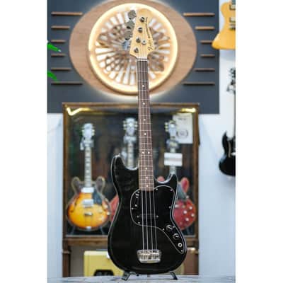 1979 Fender Musicmaster Bass black image 2