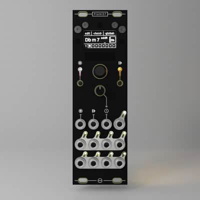 Michigan Synth Works Chronovore 303-Style CV/Gate Sequencer (Black
