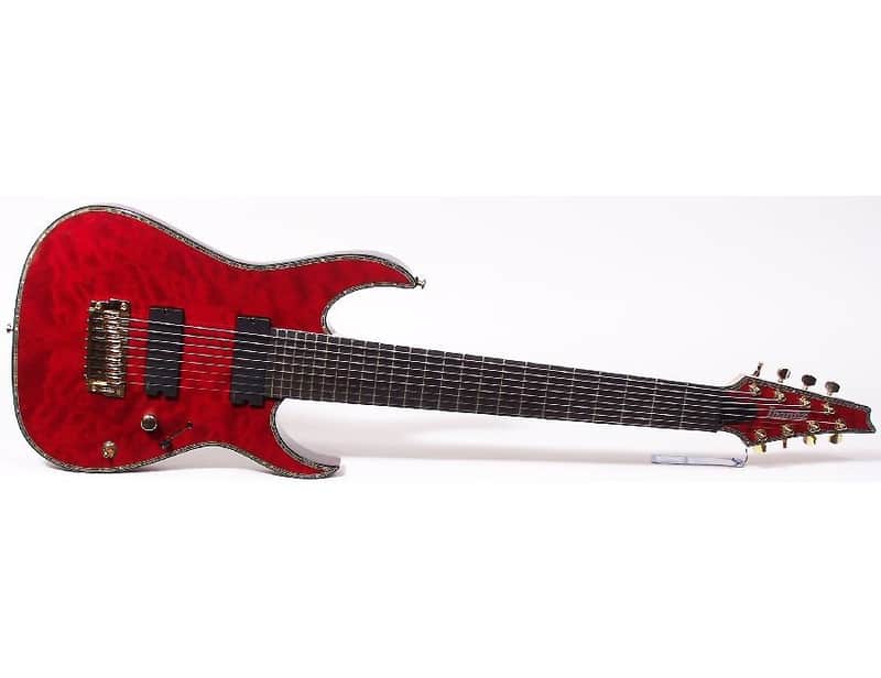 Ibanez RGIX28FEQM RGIX28FEQMBGW Iron Label 8 String Electric | Reverb