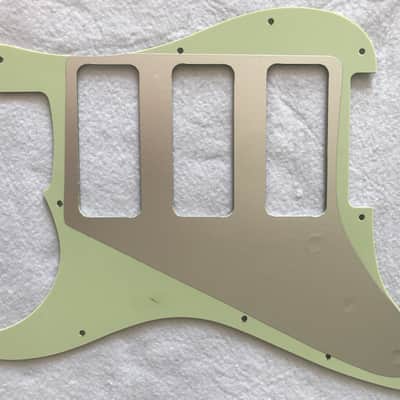 For Fender Stratocaster Strat P90 3 Pickup Guitar Pickguard,3 Ply Vintage Green image 6