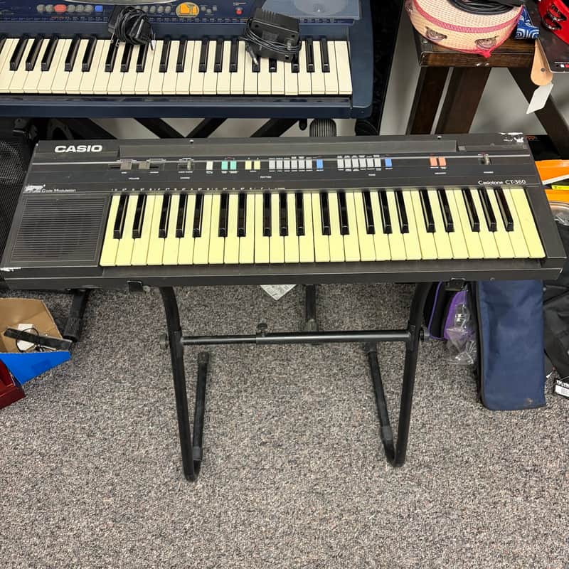 Casio CT-360 Casiotone 49-Key Synthesizer Vintage image 1