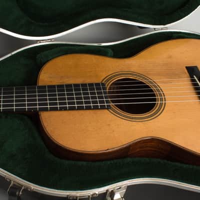 C. F. Martin 0-21 Flat Top Acoustic Guitar (1928), ser. #37478, molded black plastic hard shell case. image 14