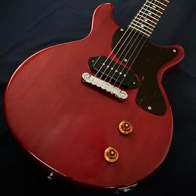 Greco EJR59 DC Les Paul Jr Double Cutway Cherry Red 1980s MIJ Japan vintage image 14