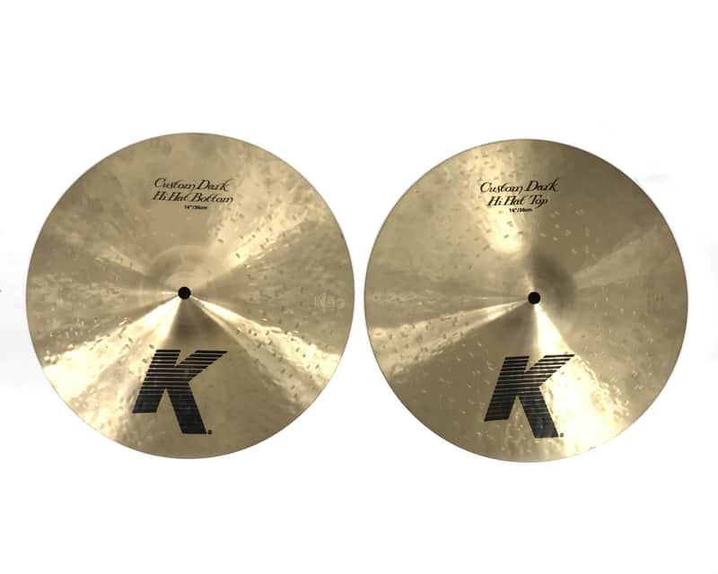 Zildjian K Custom Dark Hi Hat 14" image 1
