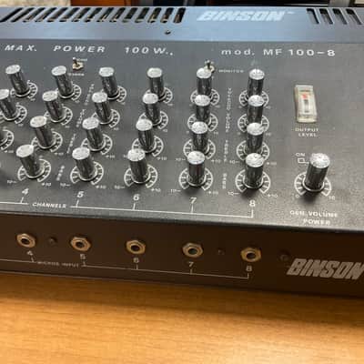 Binson MF 100 mixer 8 ch. vintage image 8