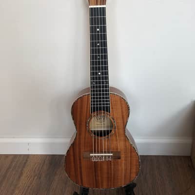 Sound Smith Acoustic Guitalele 2021 Spalted Maple image 11