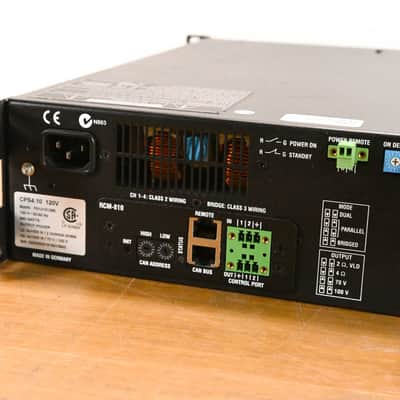 Electro-Voice (EV) CPS4.10 4-Channel 1000W Power Amplifier CG01YKX image 9