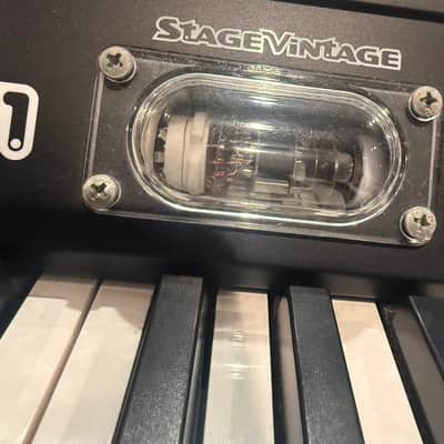 Korg SV1-88 Stage Vintage Digital Piano 2009 - Present - Black with Black / Red Keys image 7