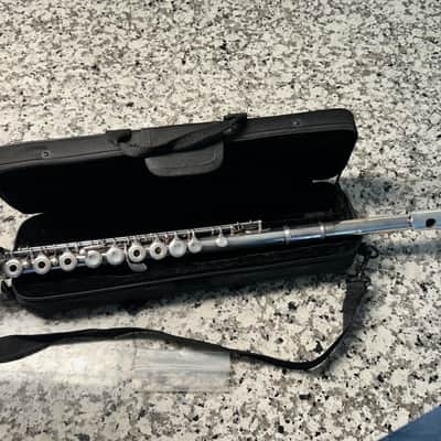 Yamaha YFL-281 Standard Inline G C-Foot Flute 2010s - Silver image 3