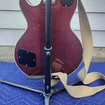 Vintage Japanese Gibson Les Paul Copy Electric Guitar 70s-80s - Walnut image 8