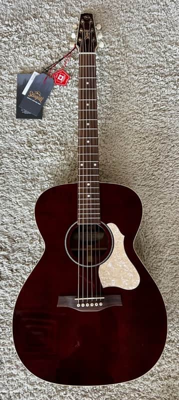 Seagull Guitars M6 LTD Acoustic-electric Guitar in Ruby Red - Model #052424K image 1