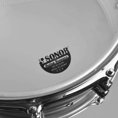 Sonor Kompressor 14x8" Aluminum Snare Drum 2023 - Present - Polished Aluminum image 5