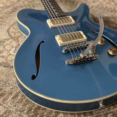 Eastman Romeo LA Semi-Hollow Celestine Blue w/ Hard Case & Free Pro Setup image 5