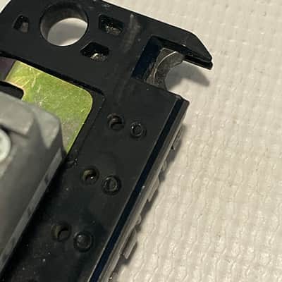 2010's Ibanez RG Series Electric Guitar Black Edge Zero II Factory Tremolo Bridge Only (For Parts) image 7