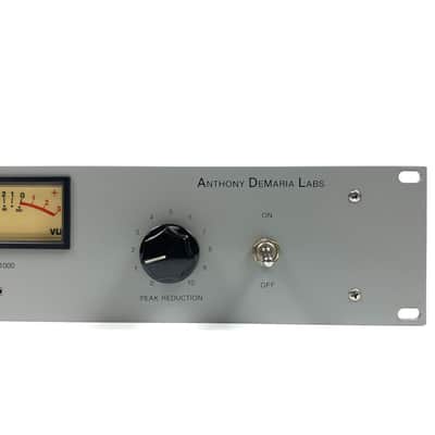 Anthony DeMaria Labs ADL 1000 Tube Compressor / Limiter 1987 - 2019 - Silver TGHM image 4