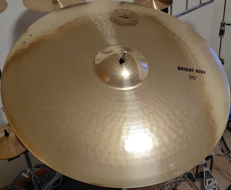 VIDEO! Paiste Sound Creation CUSTOM REFLECTOR 20" Bright Ride 1988 Nicko?? image 1