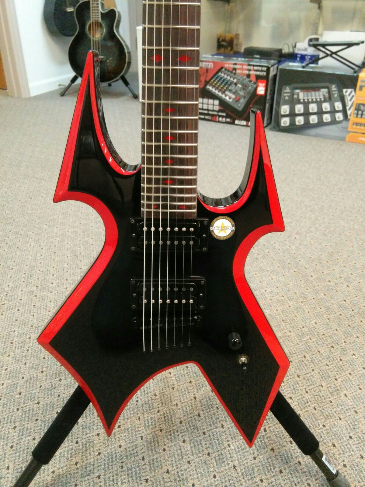 B.C. Rich Warbeast Extreme Matte Black | Bax Music