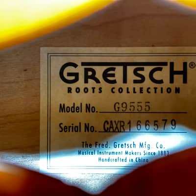 Gretsch G9555 New Yorker Archtop Guitar w Case image 3