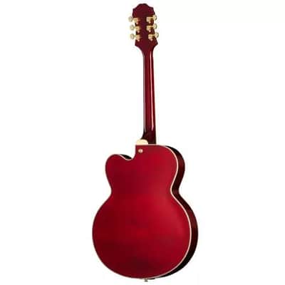 EPIPHONE - BROADWAY INCL. PREMIUM GIG BAG LEFT-HANDED WINE RED image 3