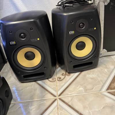 KRK VXT8 2-Way 8" Active Studio Monitors (Pair) 2008 - 2017 - Black image 4