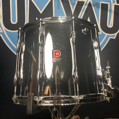 Premier - 12" x 15" Chrome-Over-Wood Marching Snare, 10-lug 1972-1977 image 1