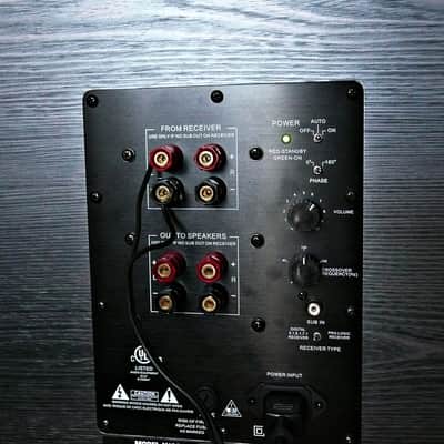 B. I. C America ​Venturi Model V1220 ​200 Watt Powered Subwoofer - Excellent Condition with Owners Manuals - PV Music Home Audio / Electronics Shop Inspected​ ​/ Serviced ​/ Tested - Works / Sounds / Functions / ​Looks Great image 20