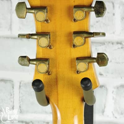 Epiphone Emperor MIJ Natural Electric Hollow Body Archtop Guitar with Gig Bag - 1987 image 7