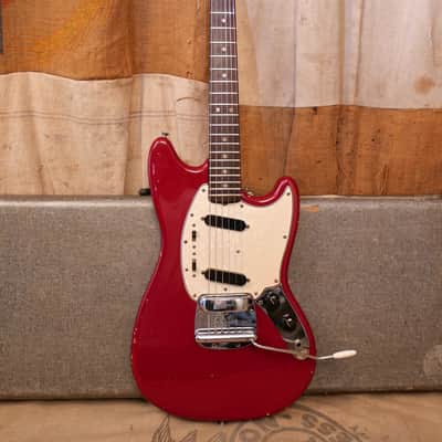 Fender Mustang 1966 - Red image 1
