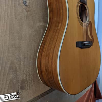 S.L. Mossman Flint Hills Dreadnought Acoustic 1974 w/ Hard Case image 4