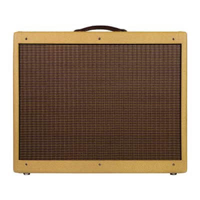 Mojotone Fender Tweed Bandmaster 3x10 Combo Guitar Amp Cabinet With Lacquered Tweed Finish image 3