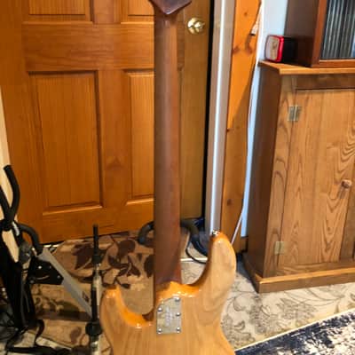 Music Man  Stingray Special 4 H Natural with Roasted Maple Neck image 5