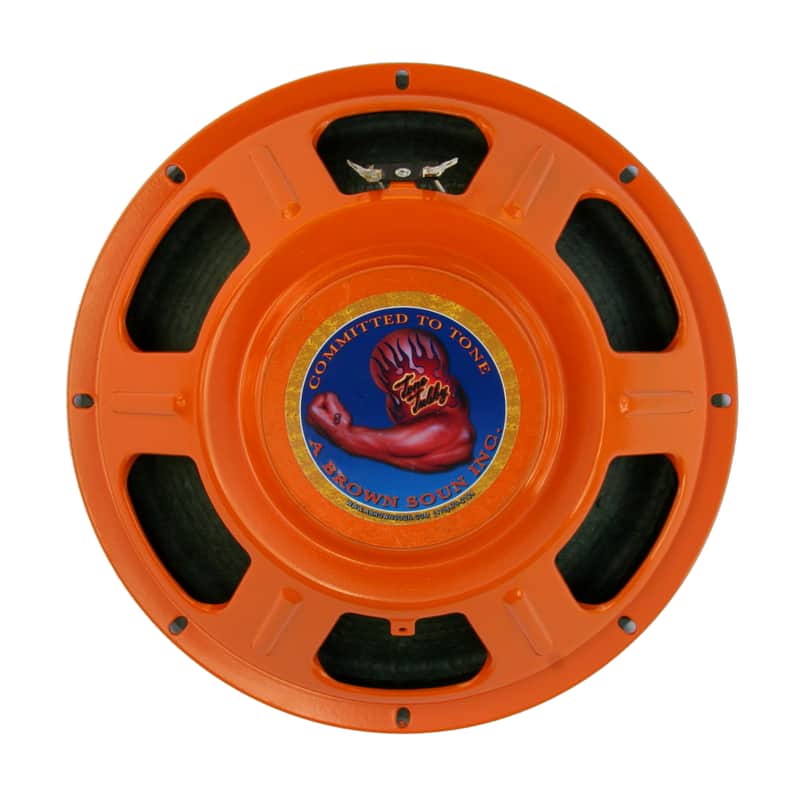 Tone Tubby 12" Orange Crush Low Profile Alnico Hemp Cone Guitar Speaker 8 ohm NEW with Warranty image 1