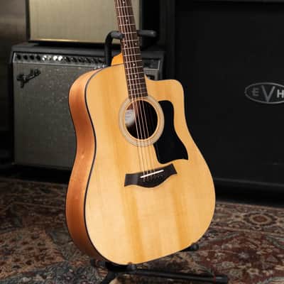 Taylor 110ce Dreadnought Acoustic/Electric Guitar - Solid Torrefield Spruce with Gig Bag image 15