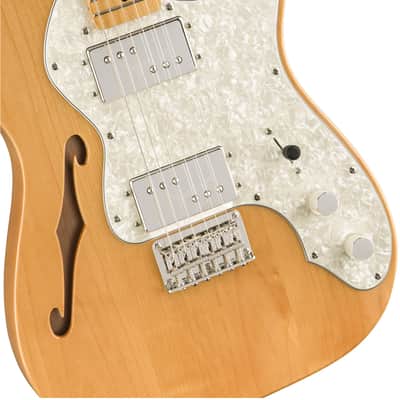 Squier Classic Vibe '70s Telecaster Thinline Maple Fingerboard Natural (Used) image 3