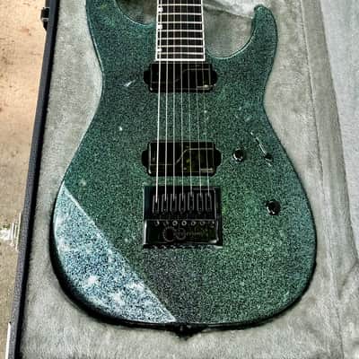 ESP E-II M-II 7B Baritone 7-String Evertune Guitar w/ Case – Granite Sparkle image 1