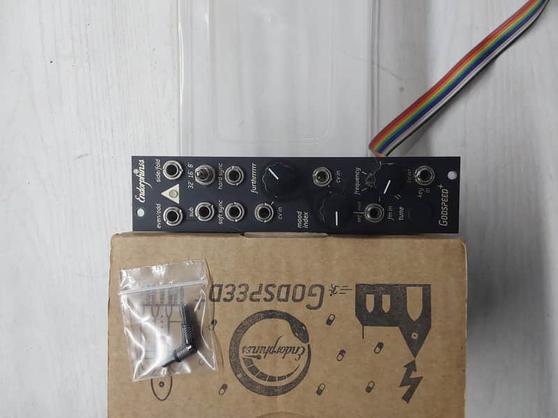 Endorphin.es Godspeed+ Eurorack Synth Module 2019 - Present - Black image 1