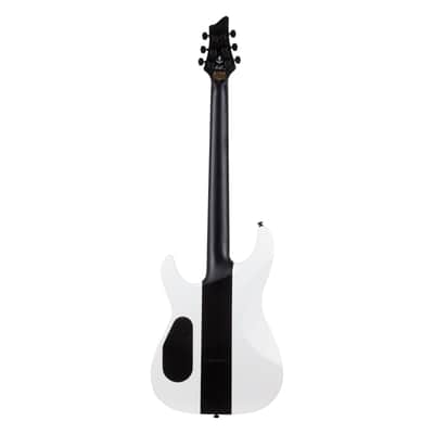 Schecter C-1 Rob Scallon Satin White Open Pore - Electric Guitar image 2