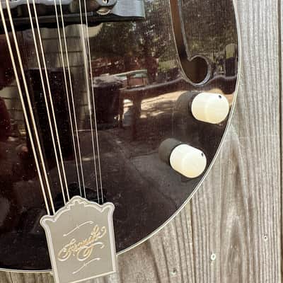 Franzke K-5E - Electric Black top Mandolin 2020 image 7