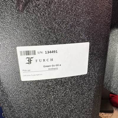 Furch GREEN Gc SX a BACKSTAGE LIMITED PURPLE HEART Lr Baggs Athem image 20
