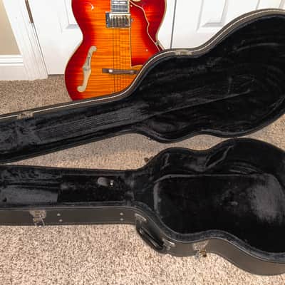 Ibanez AF151-AWB 2013 - aged whiskey burst image 11