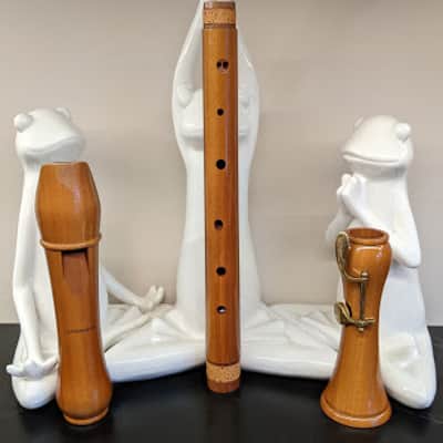 Vintage Thomas Mollenhauer "Soloist" Tenor Recorder Vintage Natural/Varnished Pearwood image 2