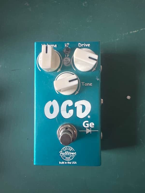 Fulltone Custom Shop OCD-GE Germanium Overdrive 2019 - Tahitian Teal image 1