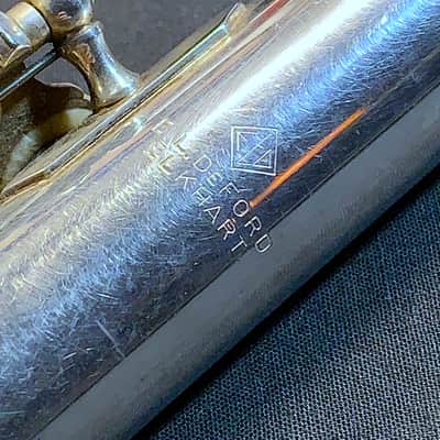 Vintage 'Project' 1970's DeFord (Emerson) Silver Plated 'Open Hole' Flute Outfit image 2