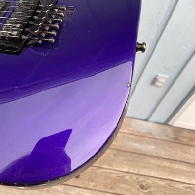 Kramer HJK-GL George Lynch Signature Model Circa 1985 Purple Metallic image 14